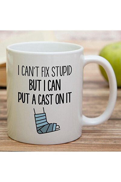 ritz Funny Orthopedic Mug - 11 oz Ceramic Coffee or Tea Cup