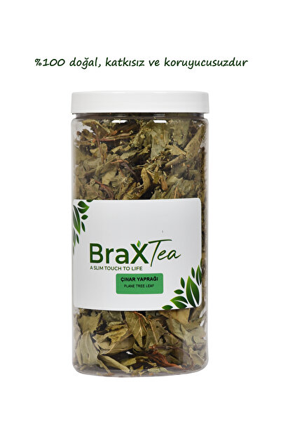 Brax Çınar Yaprağı Doğal Derin yırtıklı Kurutulmuş Bitki 50 gr