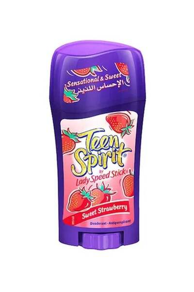 Lady Speed Stick مزيل عرق تين سبيريت برائحة الفراولة الحلوة