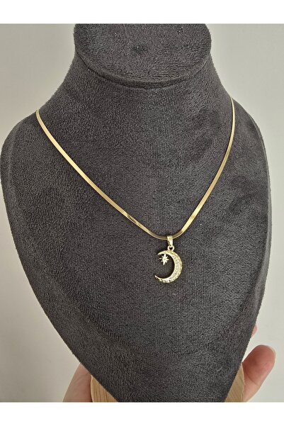 AURA 14K Çelik kolye