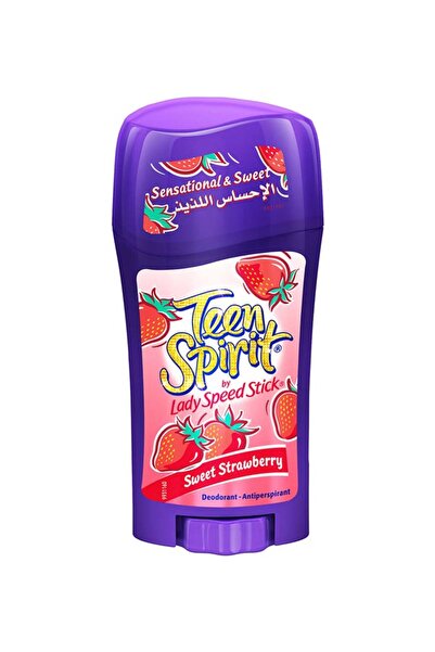 Lady Speed Stick مزيل عرق برائحة الفراولة الحلوة الشفافة 65 جرام
