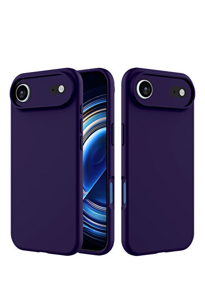 Wtech غطاء حماية سيليكون سائل ناعم لجهاز Apple iPhone Air 5G 2025