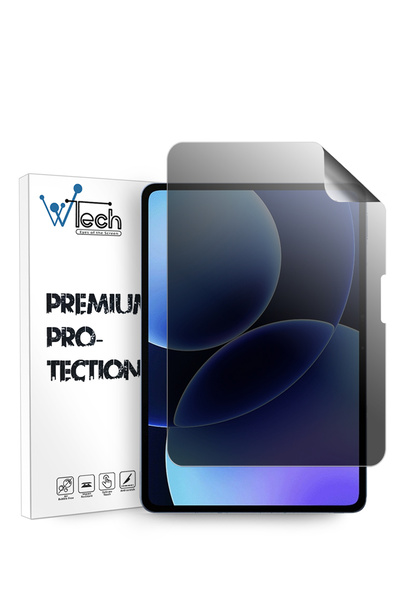 Wtech Xiaomi Pad 8 /8 Pro 2025 (11.2 inch) Premium Hydrogel Anti Privacy Film Thin and Flexible Clear