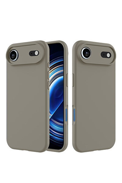 Wtech غطاء حماية سيليكون سائل ناعم لجهاز Apple iPhone Air 5G 2025