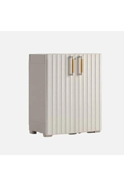 Genel Markalar Groove Kısa 2 Raflı Banyo Dolabı, Mutfak Dolabı, Plastik Dolap...