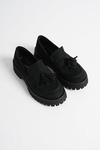 MFT AYAKKABI Жіночі мокасини Loafer Casual з бахромою Повсякденне взуття