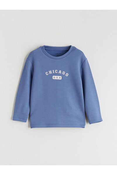 LC Waikiki Timeless Advice |   Crew Neck Baby Boy Sweatshirt and Sweatpants Set of 2