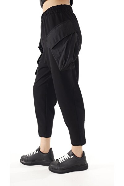 shE tekstil İki İplik Likralı Şalvar Eşofman Altı