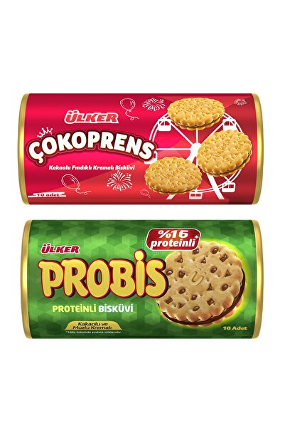 Ülker PROBİS & ÇOKOPRENS KREMALI BİSKÜVİ
