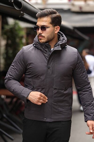 KOCCI New season waterproof and cold proof hooded quilted winter men's jacket coat
