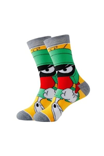 OEM Funny graphic patterned socks for men, casual, anti-odor, 90% polyester 10% spandex, spring and autu