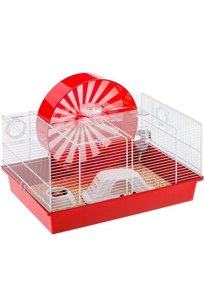 AboutThePerfect Çok Renkli Hamster Kafesi, Ferplast Coney Island, Konforlu ve...