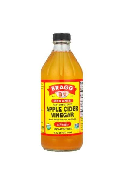 BRAGG vinegar خل التفاح العضوي من براج - خام وغير مفلتر 473 مل