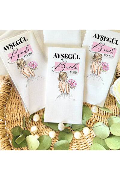 Lion Baskı ve Organizasyon Bride baskılı Peçete 20 Adet