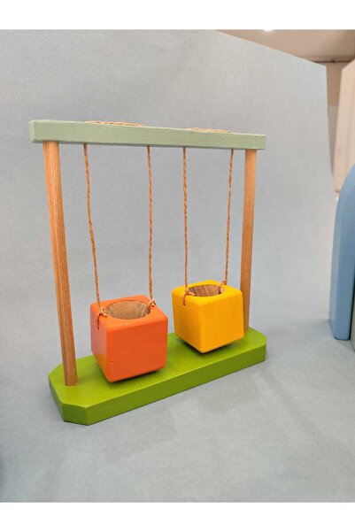 NaturBabyKids Park Seti Ahşap Oyuncak