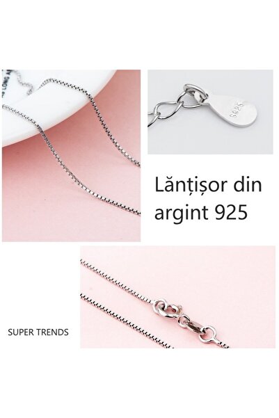 SUPER TRENDS Colier din argint 925, lungime reglabilă 40-45 cm