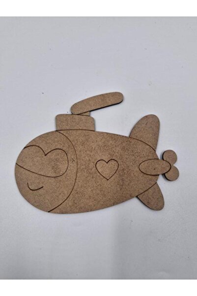 Mu Art Ahşap 15 قطعة من الرسم الخشبي اللطيف على شكل غواصة للمدرسة، نشاط فني ي...