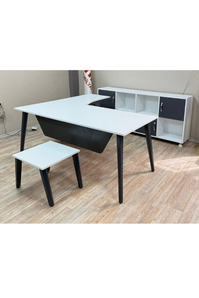 ENG OFİS MOBİLYALARI MAZE YÖNETİCİ TAKIMI 3 PARÇA KOLTUKSUZ