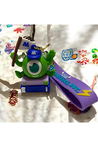 ÇERÇİ MELEK Canavar Figürlü Anahtarlık / Çanta Süsü