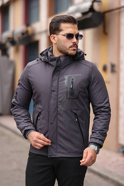 KOCCI Нова сезонна водоустойчива и ветроустойчива софтшел зимна мъжка яке за външни дейности