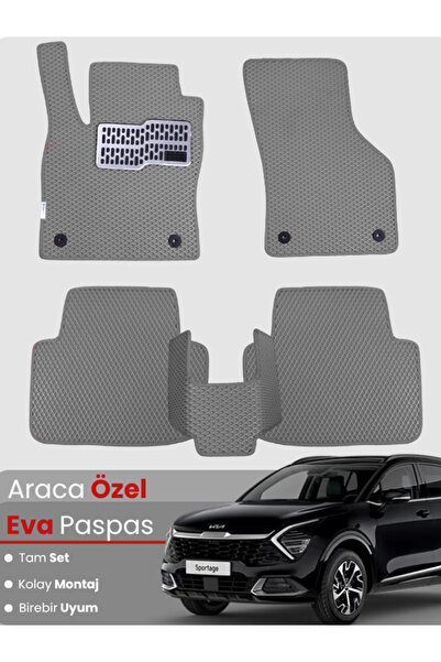 stiloto مجموعة كاملة من دواسات EVA متوافقة مع كيا سبورتاج التي تعمل بالبنزين ...