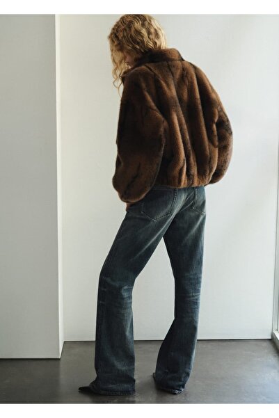 MANGO Woman Orta bel flared jean