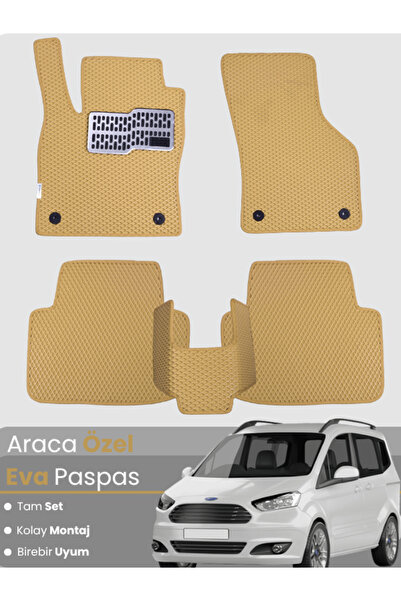 stiloto مجموعة كاملة من حصائر EVA متوافقة مع سيارة فورد كوريري (2013-2023) - ...