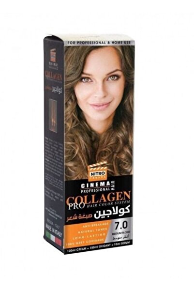 NITRO CANADA Collagen Hair Dye Medium Blonde 7.0