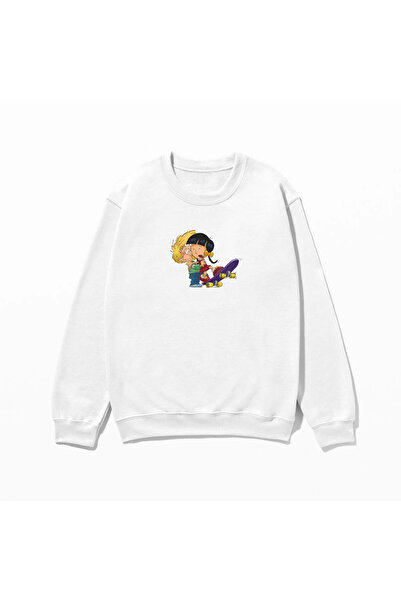 SVART WEAR Swea tricou cu imprimeu 100% bumbac supradimensionat Trendy Fancy ...