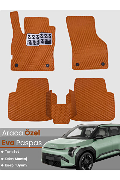 stiloto مجموعة كاملة من دواسات EVA متوافقة مع سيارة كيا EV3 (2024-2025) - مخص...