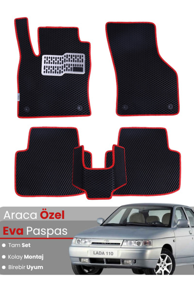 Guerrino LADA VEGA (1996-2004) Uyumlu EVA Paspas Tam Set–Araca Özel,Kolay Mon...