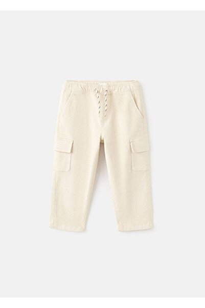 MANGO Baby Kadife kargo pantolon