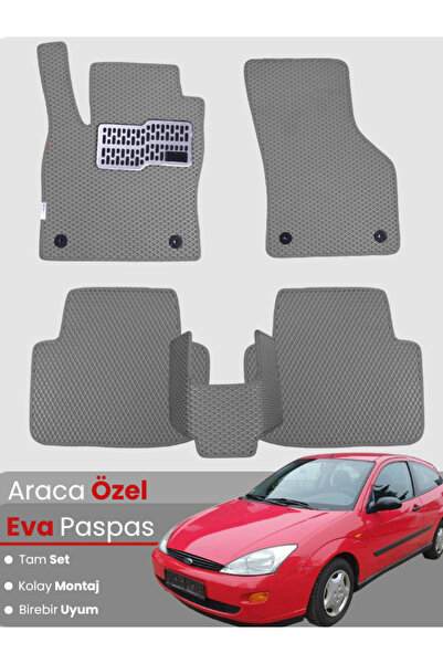 Genel Markalar FORD FOCUS 1 (1998-2005) Uyumlu EVA Paspas Tam Set–Araca Özel,...