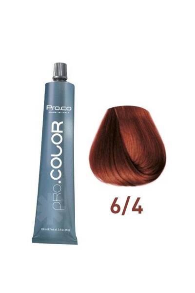 Procolor Vopsea de păr profesională PRO.COLOR 100 ml - Pro.Co - 6/4 BLOND CUP...