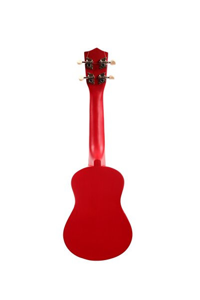 Adams kırmızı renk soprano student model ukulele kılıf pena hediyeli