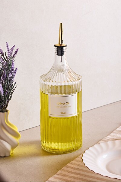 PerottiHome زجاجة زيت وماء زجاجية فيكنج 1000 مل