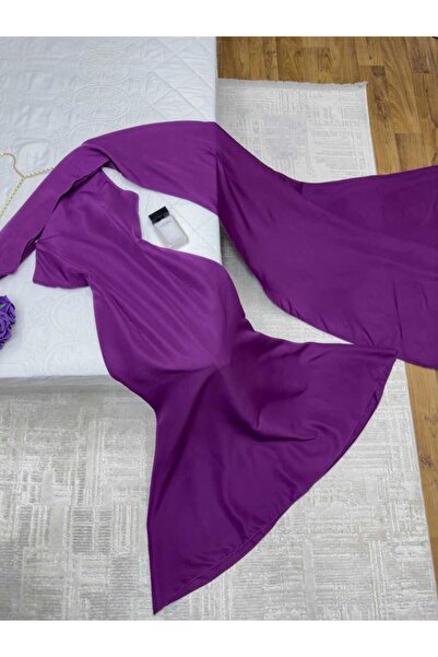 Riva Long, elegant and attractive purple dress