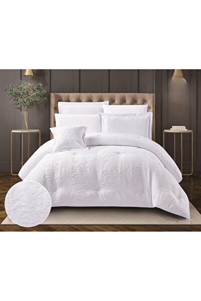 SNOOZYL Luxurious king-size double bedspread with a patterned design to provide comfort and elegance, size 240*260 cm