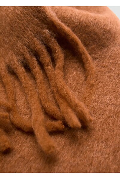 MANGO Woman Püsküllü atkı