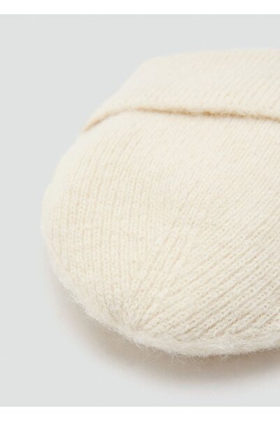 MANGO Woman Ribana triko şapka