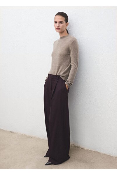 MANGO Woman Lureks ipli örgü kazak