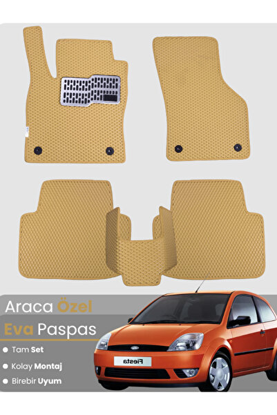 stiloto مجموعة كاملة من دواسات EVA متوافقة مع فورد فييستا (2002-2008) - مخصصة...