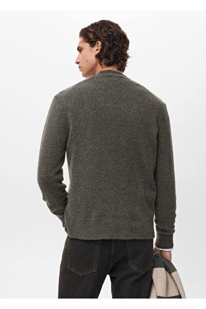 MANGO Man Yün karışımı triko hırka