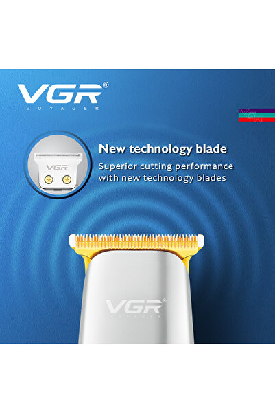 VGR V-277 Beard Trimmer for easy self use for trim size-0, 1, 2, 3 & 4