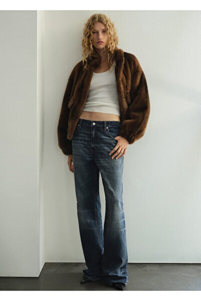 MANGO Woman Orta bel flared jean