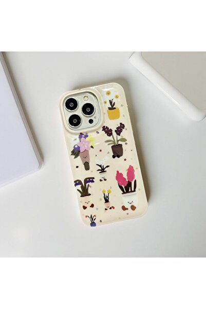 HYPERSOFT Iphone 14 Plus (6.7 inç) Uyumlu Popsocketli Stant Olabilen Şık Desenli Slım Kılıf