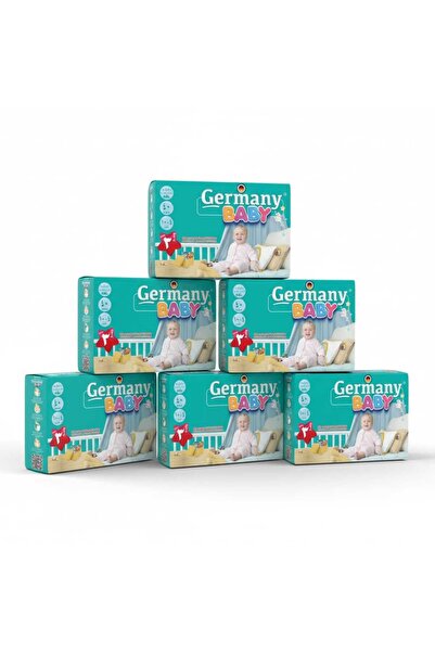 germany baby حفاضات أطفال ألمانية رقم 3، 4-10 كجم/200 قطعة