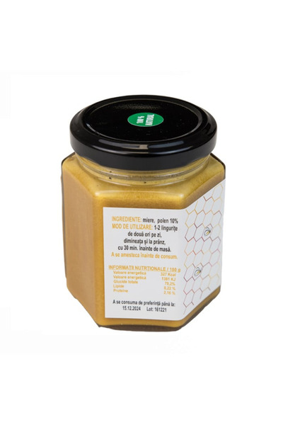 StrongLife Pollen in honey - 225g by Dr. Ing. Cornelia Dostetan Abalaru beekeeper