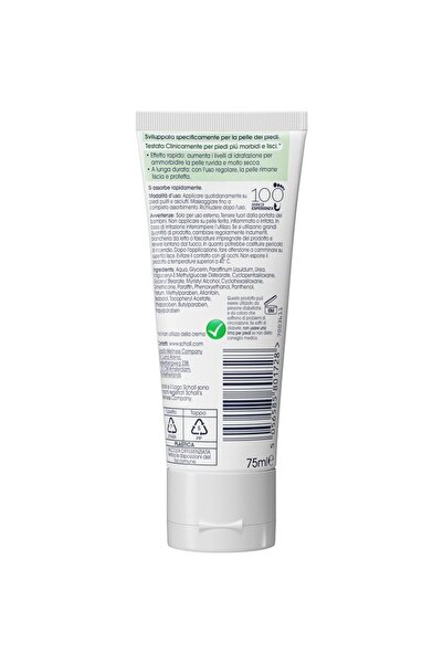 Scholl Foot Cream with Intensive Hydration Effect, Enriched with Urea, Vitamin E, and Pro-Vitamin B5