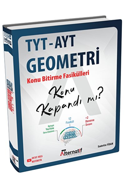 YENİ ALTERNATİF YAYINLARI ALTERNATİF YAYINLARI TYT-AYT GEOMETRİ KONU BİTİRME ...
